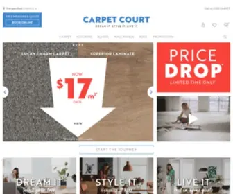 Carpetcourt.com.au(Get premium flooring solutions at best prices) Screenshot
