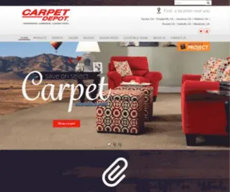 Carpetdepotatlanta.com(Carpet Depot Atlanta) Screenshot