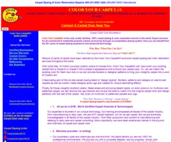 Carpetdyeing.com(Carpet) Screenshot
