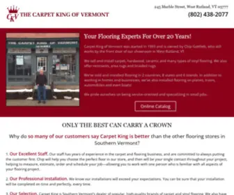 CarpetkingofVT.com(CarpetkingofVT) Screenshot