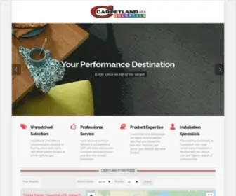 Carpetlandusa.com(Carpetland USA COLORTILE) Screenshot