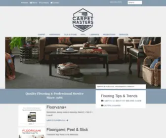 Carpetmastersinc.com(CARPET MASTERS INC in Oklahoma City) Screenshot