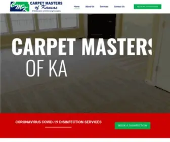 Carpetmastersks.com(Carpet Masters of Kansas) Screenshot