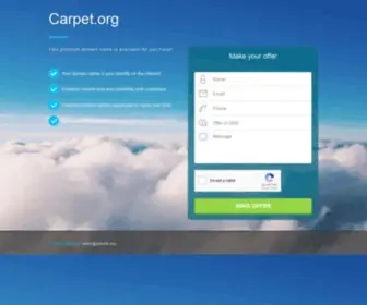 Carpet.org(Sold) Screenshot