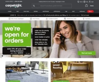 Carpetright.plc.uk(Europe's Leading Floor and Bed Retail Group) Screenshot