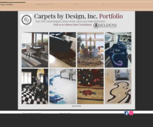 Carpetsbydesign.com(Home-Portfolio) Screenshot