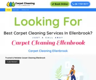 Carpetsteamcleaningellenbrook.com.au(Carpet Cleaning Ellenbrook) Screenshot