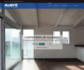 Carpinteriaaluminioalueve.com(CARPINTERÍA DE ALUMINIO ALUEVE) Screenshot