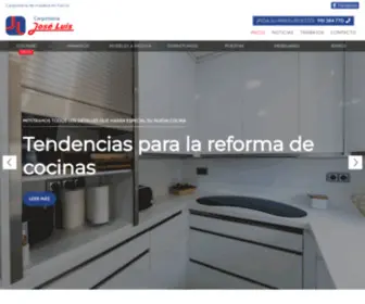 Carpinteriaymueblesjoseluis.com(Carpintería José Luis) Screenshot