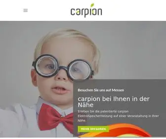 Carpion.de(Carpion RSH Elektroheizung) Screenshot