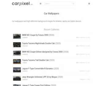 Carpixel.net(Car Wallpapers and HD Backgrounds for Desktop) Screenshot