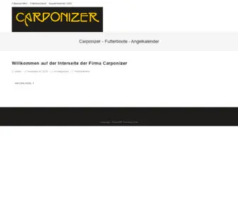 Carponizer.net(Futterboote) Screenshot