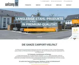 Carport-Welcomp.de(Metall Carports) Screenshot