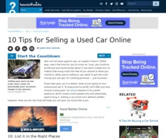 Carposts.com(10 Tips for Selling a Used Car Online) Screenshot