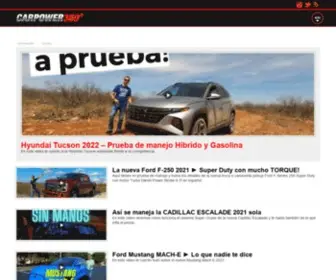 Carpower360.com(Coches y actualidad motor: Carpower360 CarPower360°) Screenshot