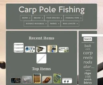 Carppolefishing.com(Carp Pole Fishing) Screenshot