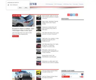 Carpreview.com(Expert Previews of Cars) Screenshot
