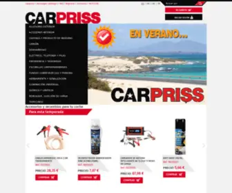 Carpriss.com(Accesorios de automóvil) Screenshot