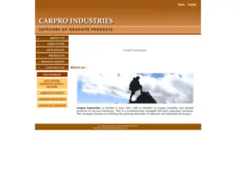 Carproindustries.com(Carpro Industries) Screenshot