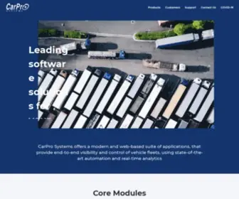 Carprosystems.nl(CarPro Systems) Screenshot