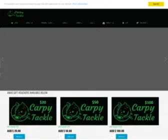 Carpytackle.com(Carpy Tackle) Screenshot