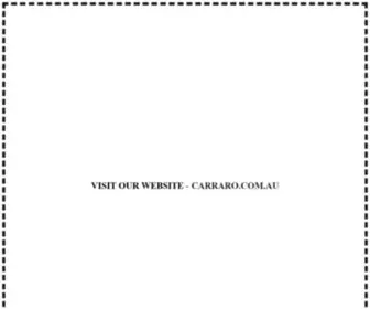 Carraroweb2.com.au(MMW) Screenshot