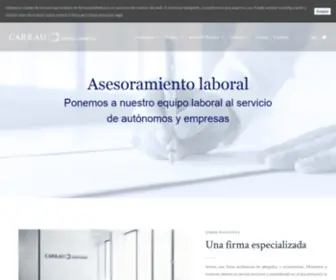 Carraucorporacion.com(Carrau Corporación) Screenshot