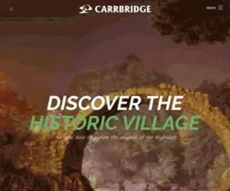 Carrbridge.com(An ideal base to explore the playpark of the Highlands) Screenshot