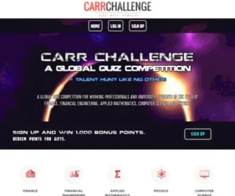 Carrchallenge.com(Carr Challenge) Screenshot