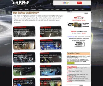 Carref.com(Carref the reference guide to car modification) Screenshot