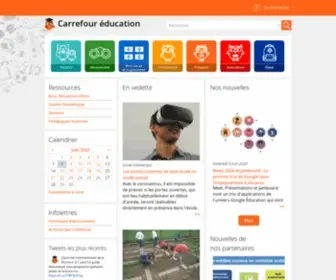 Carrefour-Education.qc.ca(éducation) Screenshot