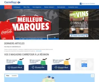 Carrefour-Reunion.com(Les magasins les moins chers) Screenshot