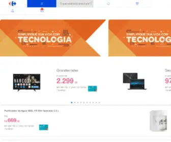 Carrefour.com.br(Melhor site de compras online) Screenshot