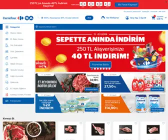 Carrefour.com.tr(CarrefourSA) Screenshot