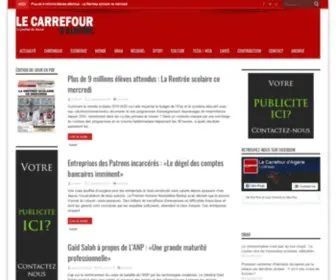 Carrefourdalgerie.com(Le Carrefour d'Algérie) Screenshot