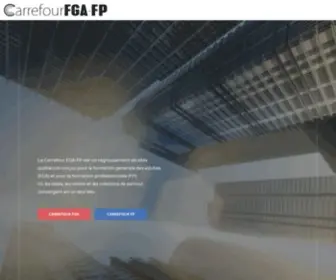 Carrefourfga.ca(Carrefour FGA) Screenshot