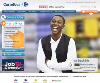 Carrefourmyjob.com(Le site emploi de toutes les enseignes de Carrefour en France) Screenshot