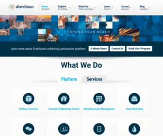 Carreker.com(Distributed Marketing Platform) Screenshot