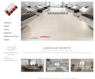 Carrelagedegriffe.com(Accueil) Screenshot