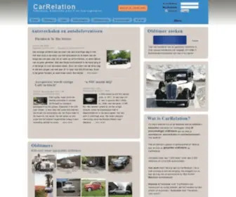 Carrelation.nl(Oldtimers, klassieke auto's en hun eigenaren) Screenshot