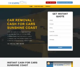 Carremovalsunshinecoast.com.au(Scrap Car Removal Sunshine Coast) Screenshot