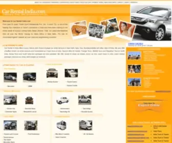 Carrental-India.com(Car Rental India) Screenshot