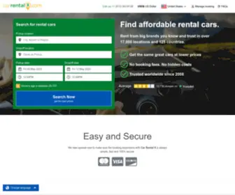 Carrental8.com(Car Rental 8) Screenshot
