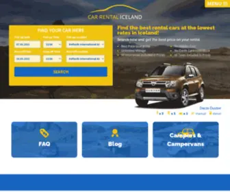 Carrentaliceland.com(Car Rental Iceland) Screenshot