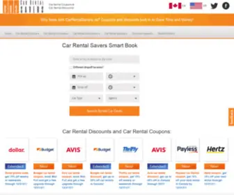 Carrentalsavers.ca(Car Rental Savers Canada) Screenshot