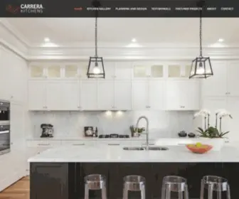 Carrerakitchens.com.au(Carrera Kitchens) Screenshot