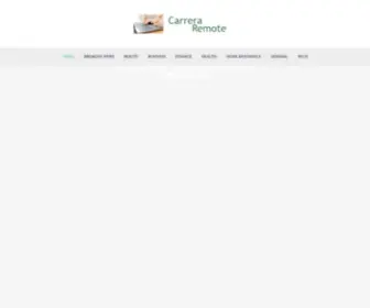 Carreraremote.com(Personalized funding) Screenshot