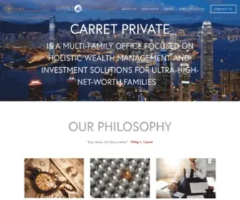 Carretprivate.com(Carret Private) Screenshot