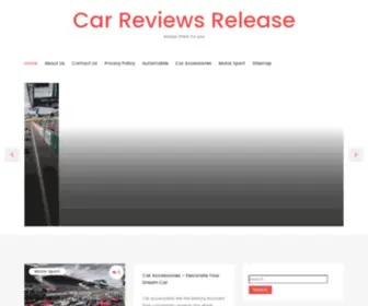 Carreviewsrelease.com(Carreviewsrelease) Screenshot