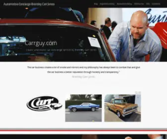 Carrguy.com(Automotive Concierge Brentley Carr Jones) Screenshot